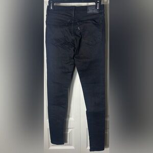 Levis - Women's - 710 Super Skinny Jeans - Black Size 26